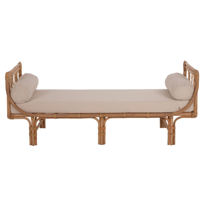 Sofa lounge e jashtme Charmella 187x69x76Hcm (HM9659), bezhë