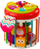 Lodër senzoriale LeanToys Interactive Cube Roller, muzikë dhe drita, sorter formash, shumëngjyrëshe