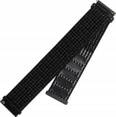 Rrip ore FIXED Nylon Strap, 20mm, reflektues, i zi