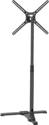 Qëndrim dyshemeje për TV 13"-65", rregullim lartësie, kapacitet 36kg, i zi