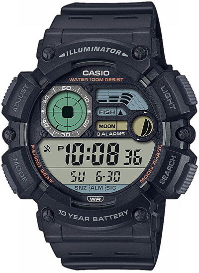 Orë për meshkuj Casio Sports WS-1500H-1AVEF (668), e zezë
