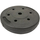 Disk peshe EB Fit beton, 5 kg, vrimë 28 mm, i zi