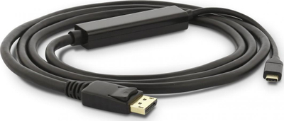 Kabllo LMP USB‑C në DisplayPort, 1.8 m, 4K 60 Hz, e zezë