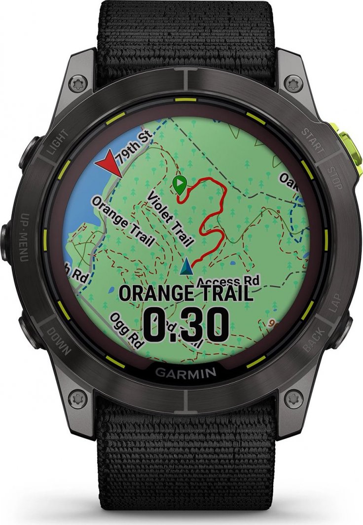 Orë Smart Garmin Enduro 2, e zezë 3