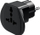 Adapter udhëtimi goobay Universal, për prizë CEE7/7, universal, i zi