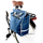 Çantë biçiklete Dunlop Pannier, 20L, e papërshkueshme nga uji, blu