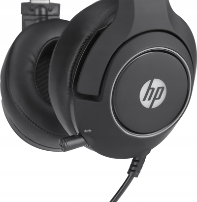 Kufje gaming HP DHE-8003, USB, 7.1 surround, të zeza
