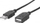 Kabllo zgjatëse USB Manhattan 308519, USB A mashkull në USB A femër, 1 m, e zezë