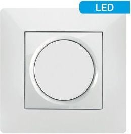 Rregullator ndriçimi Volante Dimmer, për LED 0-100W, 230V, i bardhë