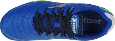 Këpucë futbolli Joma Maxima 23 Carpet Turf për tapet sintetik, për të rritur, blu me jeshile fluor