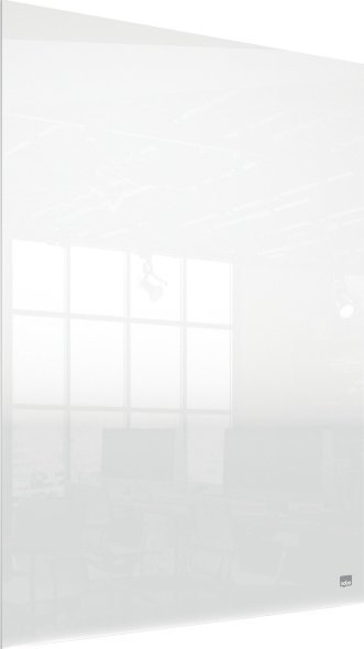 Tabelë e bardhë akrilike Nobo Transparent Acrylic Mini, e tejdukshme, për mur dhe tavolinë