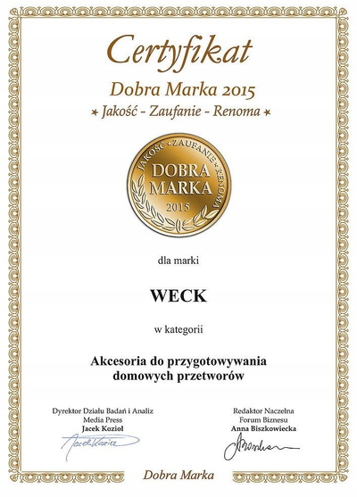 Kavanoz qelqi Deli WECK 100 ml, pa kapak, set 6 copë, transparent