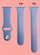Rrip smartwatch Puro Icon Strap, për Apple Watch 44mm, silikon, blu e errët