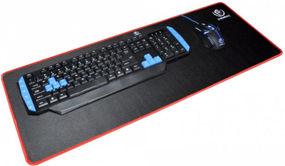 Mauspad Rebeltec SLIDER Long + pad (RBLPOD00004), e kuqe