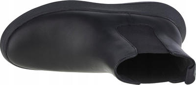 Këpucë për femra FitFlop F Mode FH4 090, lëkurë natyrale, me shollë gome, të zeza