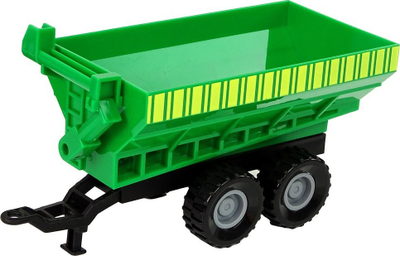 Set lodrash traktor me rimorkio, me drita LED e tinguj, shumëngjyrësh