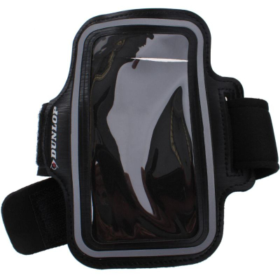 Mbajtëse krahu për telefon Dunlop Waterproof, universale deri 6", që s’përmbytet në ujë, e zezë