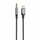 Audio Adapter Swissten Lightning - 3,5 mm, 1.5m, e Zezë/Hiri