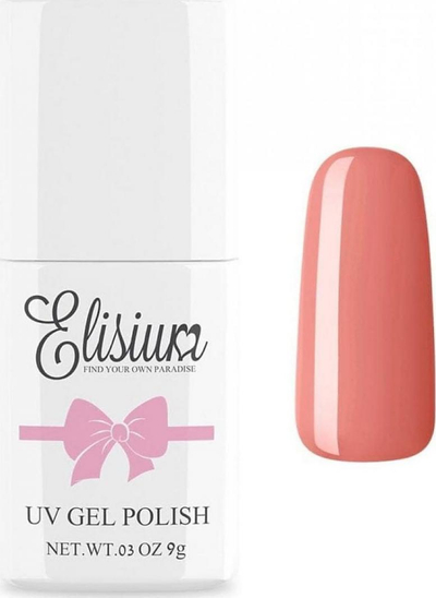 Xhel për thonjë Elisium UV Red Skirt, nr. 014, 8 ml