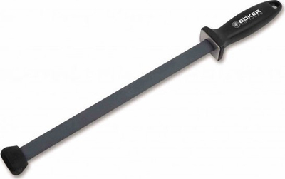 Shkop mprehës qeramik Böker Ceramic Grinding Stick, 25 cm, dorezë plastike, i zi