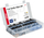 Set kapëse karrocerie auto AMIO 04740, 83 kapëse, 18 vegla, i zi