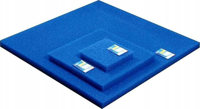 Sfungjer filtri për akuarium Happet, 30 PPI, 25x25x5 cm, ngjyrë e zezë