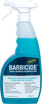 Sprej dezinfektues Barbicide, 750ml, pa aromë