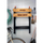 Tavolinë pune portabël Black+Decker Workmate WM301, me kapëse fikse, skelet metalik, dru natyral dhe e zezë