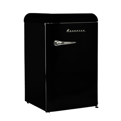 Frigorifer me ngrirës Ravanson LKK-120RB, 118L, i zi
