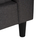 Sofa këndore (HM3237.01), gri/ zezë