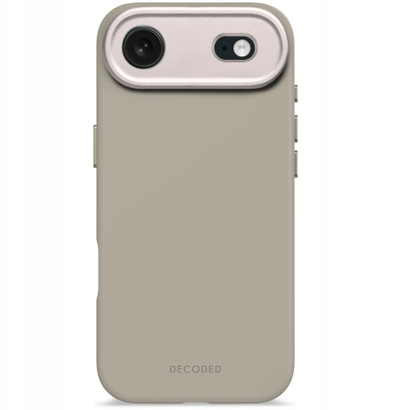 Mbulesë silikoni Decoded për Apple iPhone Air, kompatibile me MagSafe, bezhë