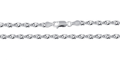 Qafore për femra Brilio Silver 471 086 00155 04, 50 cm, e argjendtë