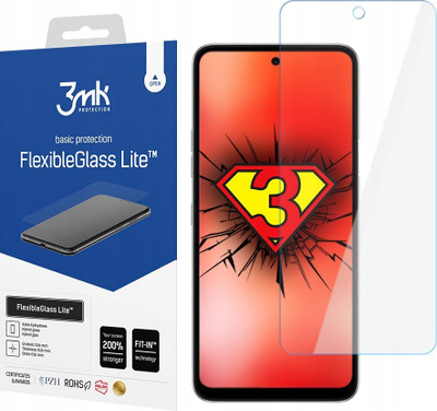 Xham mbrojtës 3mk FlexibleGlass Lite për LG K52, hibrid, transparent