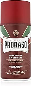 Shkumë rroje Proraso Red, për mjekër të dendur, 300ml