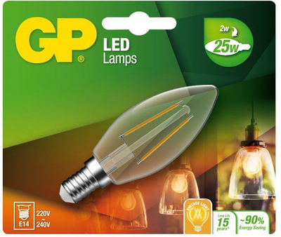 Poç LED GP, 2 W, 250 lm