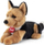 Lodër pelushi Trudi German Shepherd Rusty, madhësia S, kafe