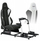 Stellazhi për simracing Huzaro Speed 5.5, me ulëse, i zi/i bardhë