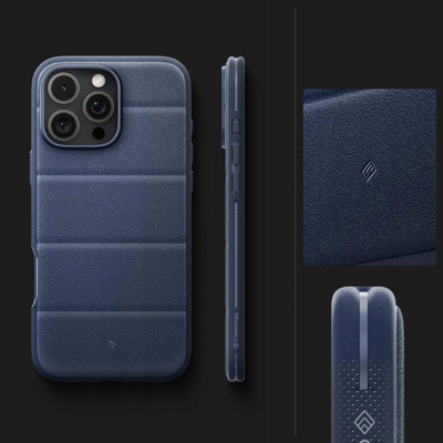 Mbulesë Caseology by Spigen Athlex MagSafe, për iPhone 16 Pro, blu e errët