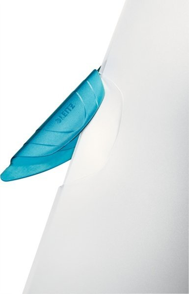 Dosje me kapëse Leitz ColorClip Magic 4174 00 30, A4, PP, blu e çelët transparente