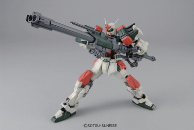 Model plastik Bandai Buster Gundam Seed MG, shkalla 1/100, multikolor