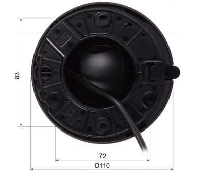 Kamerë sigurie Dahua IPC-HDW1439V-A-IL-0280B, 4 Mpx, lente 2.8 mm, e zezë