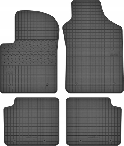 Tapete gome GeyerHosaja për Ford KA II, 2008-2016, 4 copë, të zeza