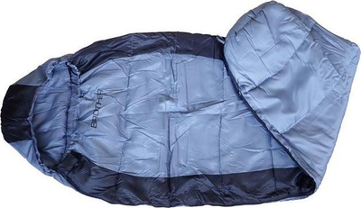 Çantë gjumi mumi SPM1 MUMMY 1, verë, 0°C, blu