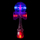Lodër kendama Catchy LED Kendama, me drita LED, blu me top të bardhë