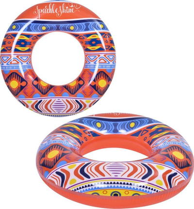 Ринг за пливање Bestway Boho, 90 cm, издржлива пластика, повеќебојни