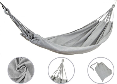 Hamak Royokamp Classic, 2 persona, 200 x 150 cm, gri