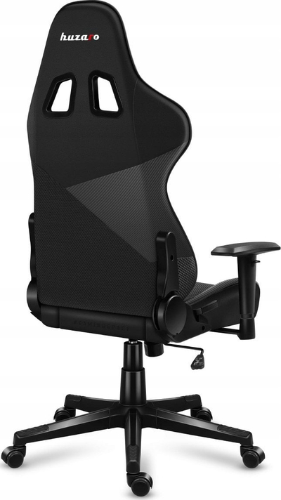 Karrige gaming Huzaro Force 6.2 Carbon, mekanizëm i rregullueshëm, deri 130kg, e zezë