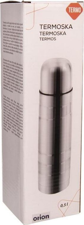 Termosi Orion 0.5L, çeliku inoks, i argjendtë