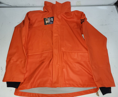Xhaketë shiu Helly Hansen PU Gale, e papërshkueshme nga uji, me kapuç, portokalli e errët