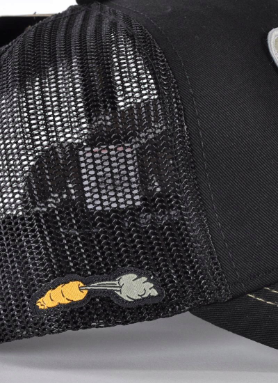 Kapelë trucker Capslab Bunny Looney Tunes CL-LOO-1-BUN1, një masë, e zezë
